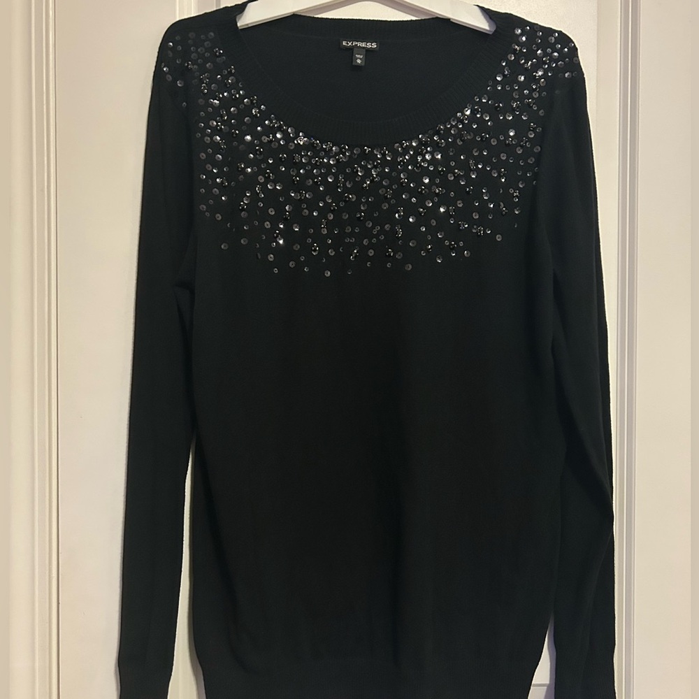 Express Sequin Sweater